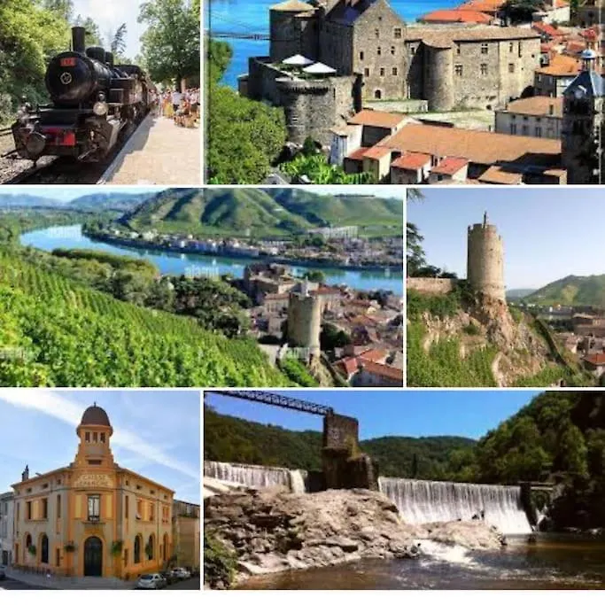 La Maison Du Chateau Au Calme Et Centrale Tournon-sur-Rhone France