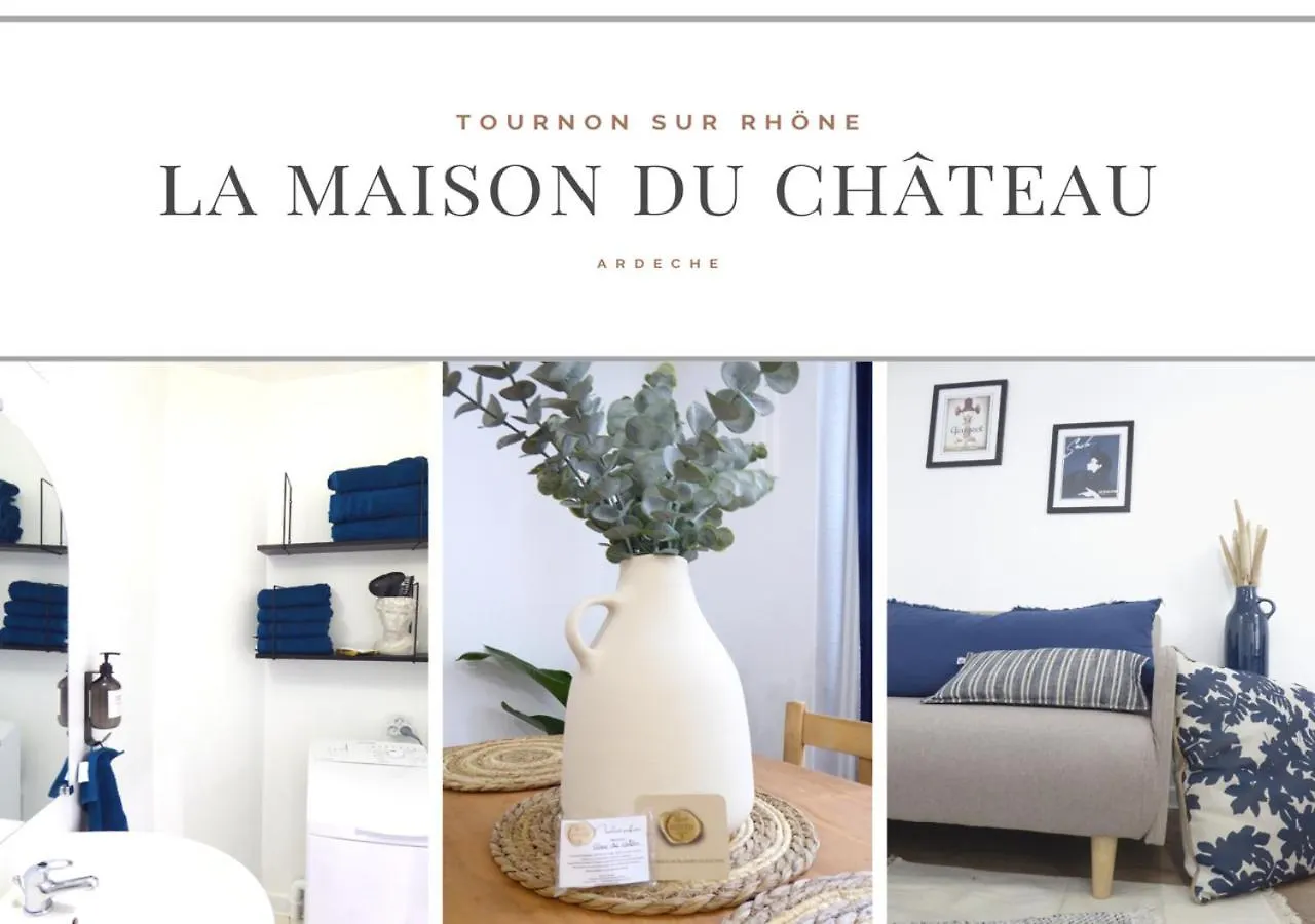 Apartment La Maison Du Chateau Au Calme Et Centrale Tournon-sur-Rhone France